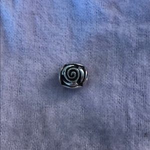 Pandora Sterling Silver Rose Charm